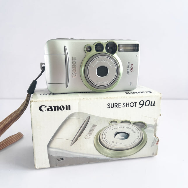 Canon 90u II Date – Appareil Photo Compact Argentique – Point And Shoot 35mm